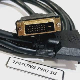 Cáp DVI (Cáp 2 đầu DVI-D / Chân kim 24+1) - Cáp dài 1.5M (Màu Đen)