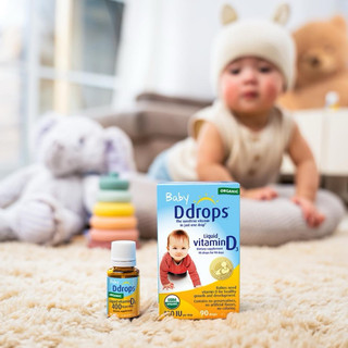Vitamin d3 drops 400iu mẫu mới organic
