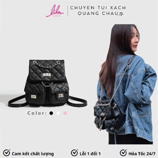 [Hàng QC L1] Balo Siêu Xinh Kiểu Dáng Hàn Quốc Da Sần Đi Làm Đi Chơi Dễ Phối Đồ Lila177