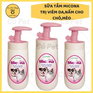 Sữa tắm nấm,viêm da chó mèo Micona