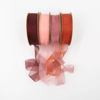 Ruy băng voan trơn 2,5cm P2