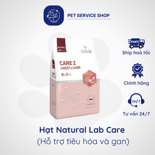 Hạt Cho Chó Natural Lab Care Hỗ Trợ Tiêu Hóa Và Gan túi 2kg PET SERVICE.
