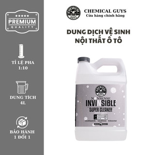 Chemical Guys Invisible Nonsense Super Cleaner - Giải pháp hoàn hảo cho vệ sinh nội thất ô tô
