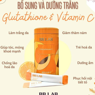 Bột uống Collagen BB LAB làm trắng da Glutathione White Vitamin C