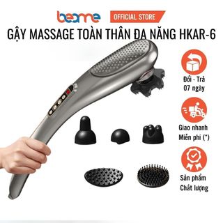 Máy massage cá heo cầm tay đa năng thế hệ mới sạc pin cao cấp hkar-6 beame