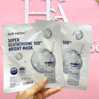 Mặt Nạ Dưỡng Trắng Sur.Medic+ Bright Glutathione Mask