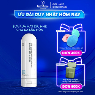 Sữa rửa mặt cân bằng độ ẩm cho da lão hóa Frezyderm Mild Wash Liquid 200ml