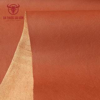 10 Pia da bò Epsom cao cấp màu caramel cao cấp - Bán da bò thuộc