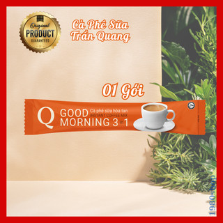 Cà phê sữa Good Morning Trần Quang cafe mix 3 in 1