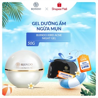 Kem dưỡng giảm mụn BIJINDO KIREI cấp ẩm sâu giúp da mịn màng căng bóng 50g