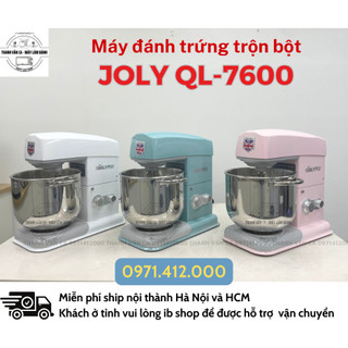 Máy đánh trứng trộn bột joly ql-7600 dung tích 7l