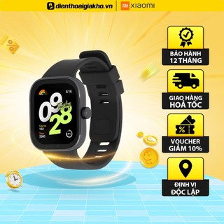 Đồng hồ thông minh xiaomi redmi watch 4 gps độc lập, nghe/gọi - chính hãng bảo hành 12 tháng