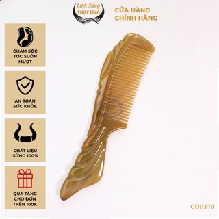 Lược sừng thụy ứng xuất nhật đuôi cá koi khía kiểu dáng - coh170