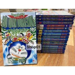 Combo Vở truyên.tranh cũ Đội Quân Doraemon-Doremon bộ đọc ngược