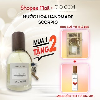 Nước Hoa Scorpio chính hãng Tocim 5ml, 10ml, 50ml hương thơm gỗ xạ hương