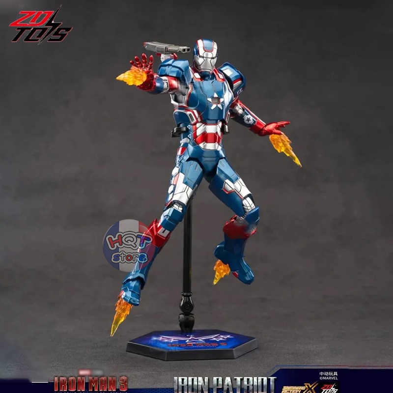 Mô hình iRon Man iRon Patriot ZD Toys chính hãng tỉ lệ 1/10