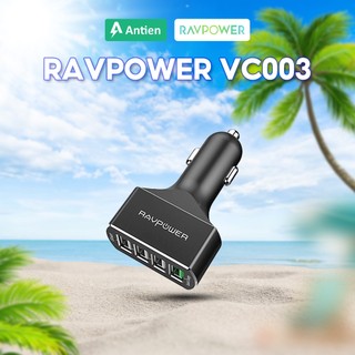 Tẩu sạc nhanh cho oto RAVPower RP-VC003 - Bảo Hành 12 Tháng