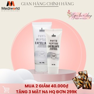 Phyto peptide exfoliate mediworld. tẩy tế bào chết làm sáng và sạch da - ngoclan.violet