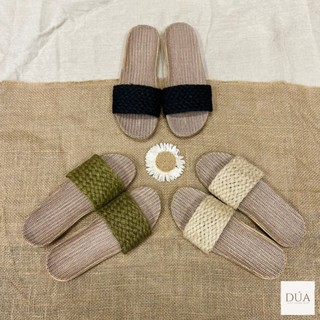 Dép Cói Quai Ngang Trơn, COI02, Dép Nữ Siêu Nhẹ, Tính Ứng Dụng Cao, Mang Nhà, Đi Biển, Dạo Phố