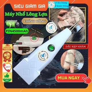 Máy Nhổ Lông Lợn ,Lông Heo A4500 Dùng Pin Thế Hệ Mới Công Suất 200W hoặc dùng nhổ lông măng vịt ,lông thỏ , lông dê