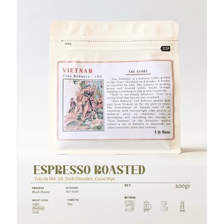 Cà phê à la main fine robusta 200gr/500gr - cà phê thích hợp pha phin và pha máy