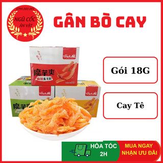 Gân Bò Cay Tứ Xuyên - Gân Sách Bò Cay Tê - Gân Bò Tê Cay Trung Quốc - Gói 18G - ngucoc_anvat