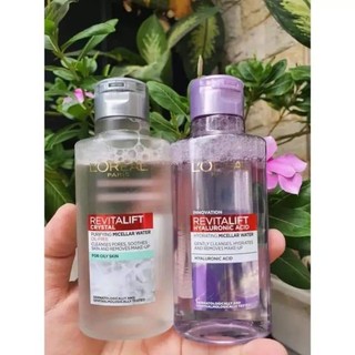 Nước tẩy trang L'oreal cấp ẩm căng mịn da 95 ml - Nước tẩy trang Loreal kiềm dầu 95 ml