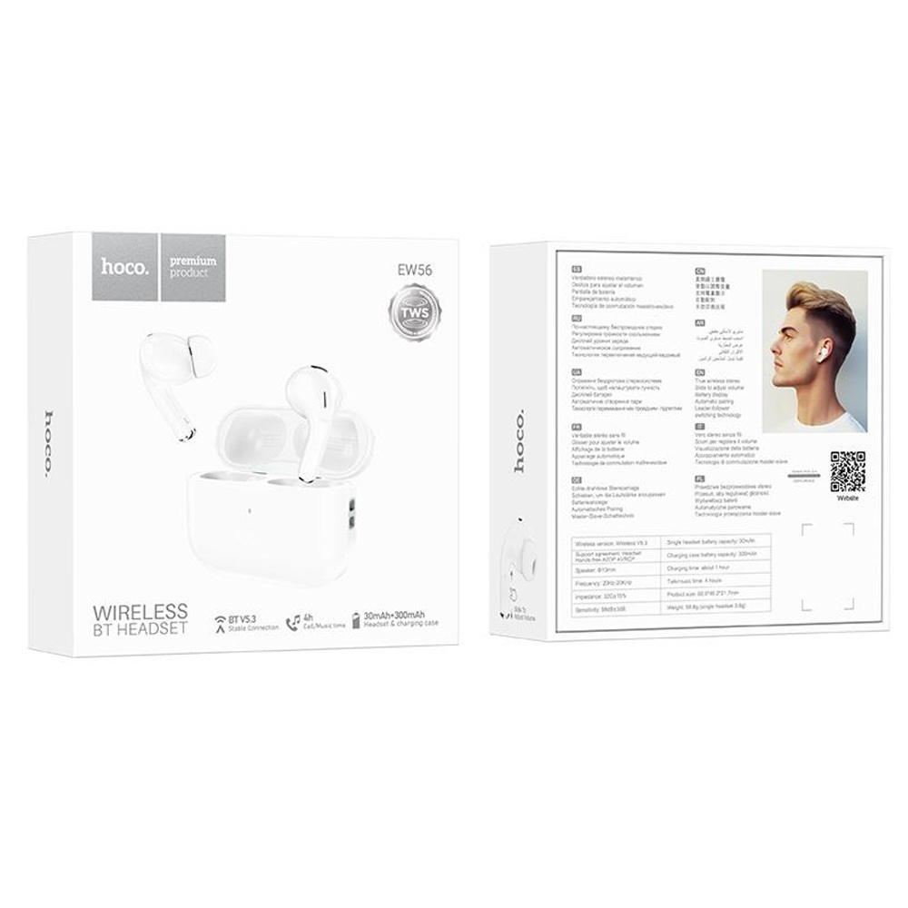 Tai nghe bluetooth Hoco EW56 , tai nghe nhét tai hỗ trợ giảm tiếng ồn ANC, có mic đàm thoại chơi game Hoco.Official | BigBuy360 - bigbuy360.vn