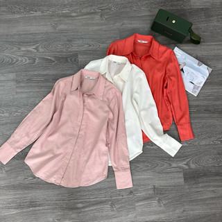 Áo Sơ Mi MX tay dài, chất Linen đẹp form suông KAMI