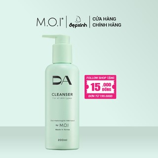 Sữa rửa mặt da by m.o.i cleanser 2 trong 1 phù hợp mọi loại da 200ml