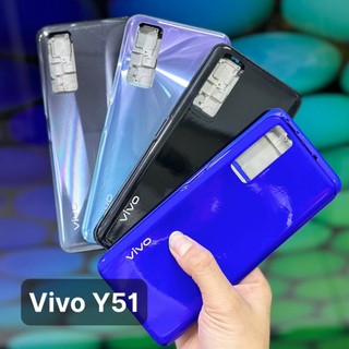 Vỏ bộ vivo y51 2020 (sườn , lưng , khai sim , kính camera , nút)