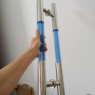 Tay kéo cửa thủy lực dài 80cm, Tay nắm cửa kính dài 80cm tâm lỗ 60cm / dài 60cm tâm lỗ 40cm