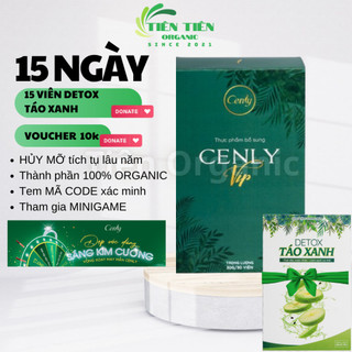 Thực phẩm bổ sung cl tặng 15n detox táo xanh- tiên organic