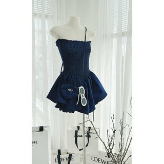 ĐẦM JEANS ỐNG BÍ