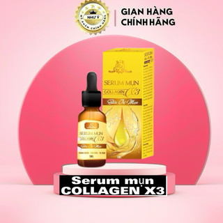 Serum Mụn Collagen X3 giảm mụn, làm sạch da đông anh