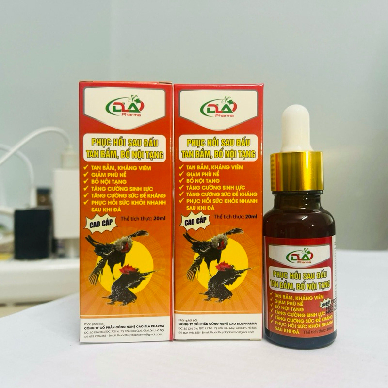 Phục hồi sau đấu gà đá 20ml