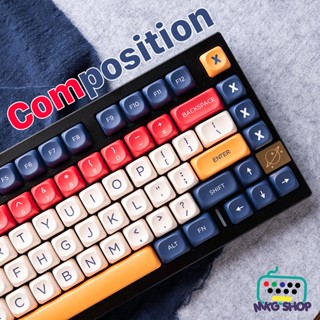 Keycap Composition | MOA profile | PBT dyesub | 126 nút bàn phím cơ rẻ đẹp