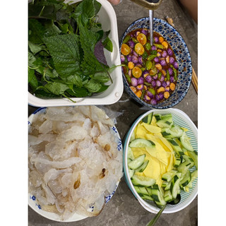 Chân sứa Nhạt 1kg (700gr ruột sứa)