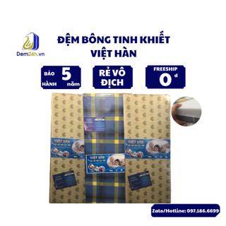 [Thanh Lý] - Đệm Bông ép Việt Hàn 1m2 x 1m9 rẻ nhất Shopee