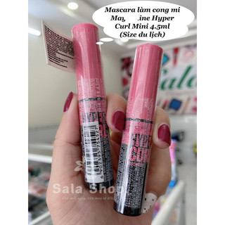 Mascara Làm Cong Mi May-line Hyper Curl Mini 4.5 ml