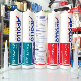 Keo silicon Apollo A500, A300, A200,dán cửa kính, bồn rửa chén, bể cá,hồ bơi,chịu nhiệt, chống thấm nước