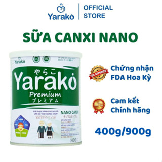 Sữa Cho Người Già YARAKO PREMIUM NANO CANXI Giải Pháp Dinh Dưỡng Dành Cho Người Xương Khớp Hộp
