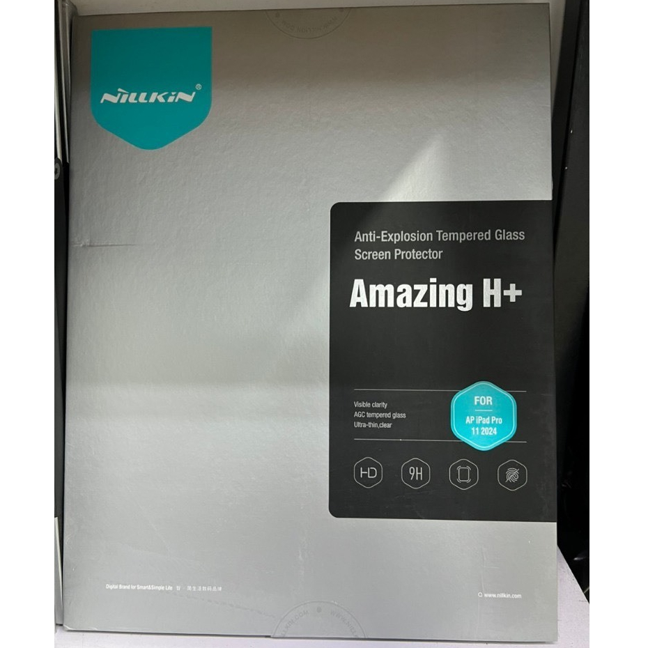 Kính cường lực Nillkin Amazing H + cho iPad Pro 11 M4 2024/ iPad Pro 13 M4/ 2024/ Air 6 11/ Air 6 13