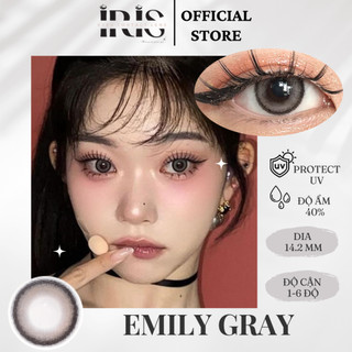 Kính áp tròng cao cấp IRIS Emily Gray Lens + Tặng kèm khay dụng cụ | Có độ cận từ 0 - 7 độ