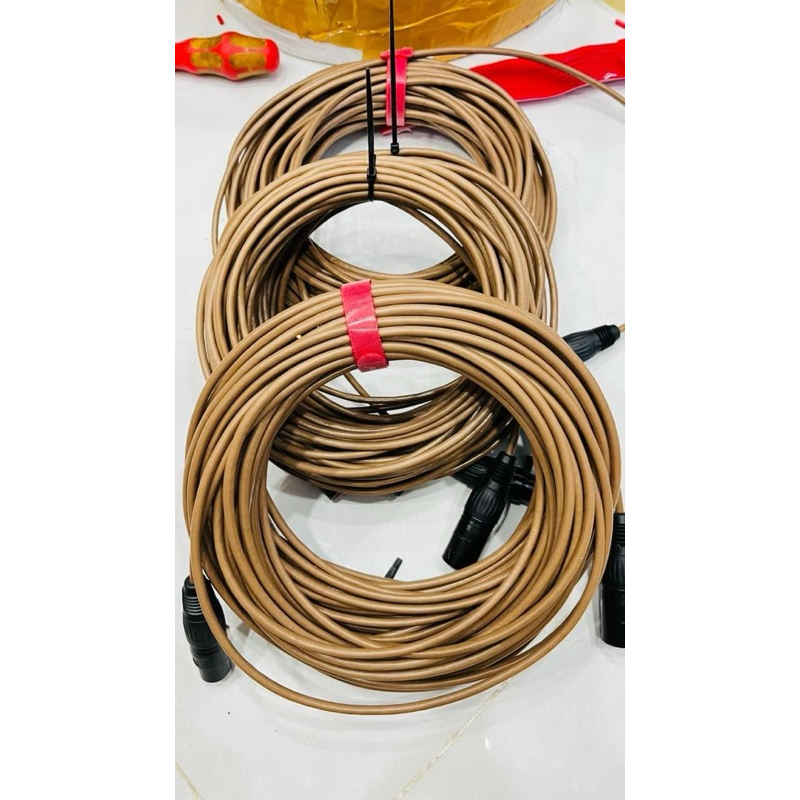 Dây canon đực cái hàng bãi Nhật chống nhiễu đi âm thanh ánh sáng dài 10-20m