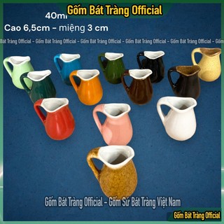 Bình sữa gốm sứ 40ml - Bình sữa gốm sứ Bát Tràng Cao Cấp