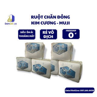 (XẢ KHO) Ruột chăn Kim Cương chính hãng kt 200x220 siêu dày ấm, mềm mại