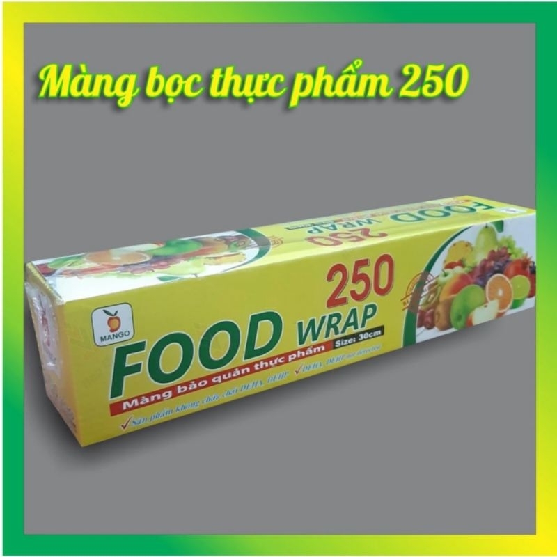 Cuộn Màng bọc thực phẩm cao cấp Mango 250 x 30cm
