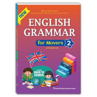 Sách - Combo 2c - English grammar for Movers (có đáp án). mềm