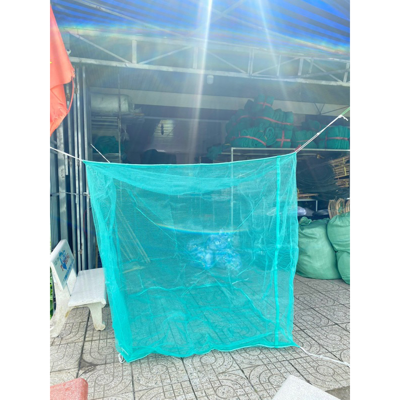 Mùng nuôi cá cao 1m2 dài 1m2 ngang 1m2 Có Nắp ĐẬY